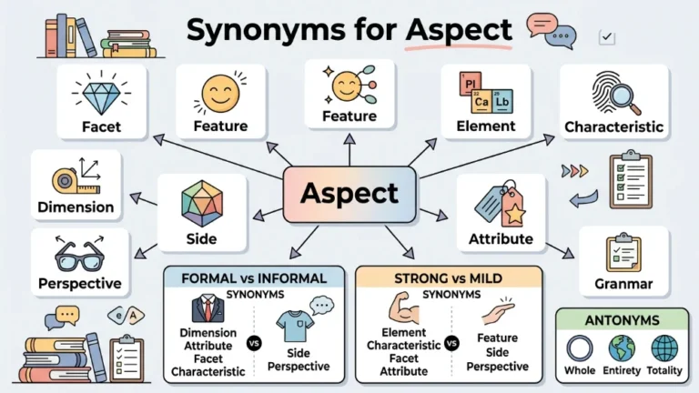 synonyms for aspect