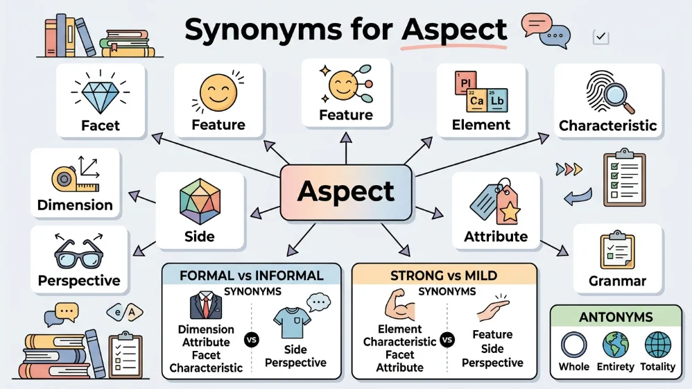 synonyms for aspect