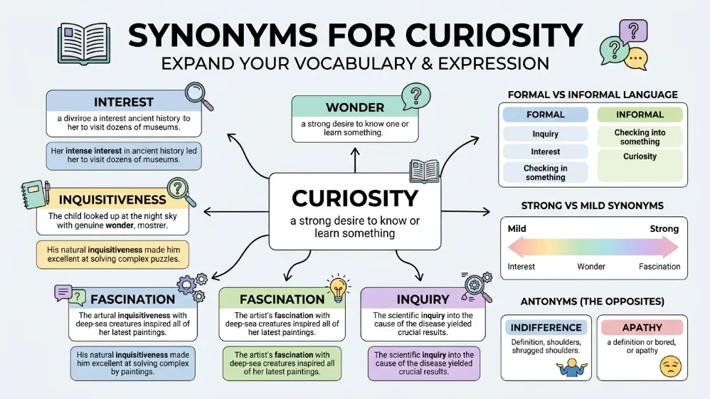 synonyms for curiosity