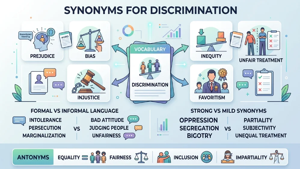synonyms for discrimination