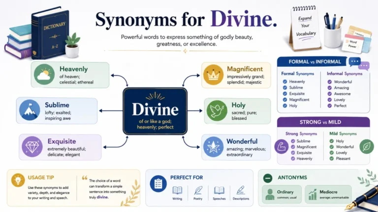 synonyms for divine