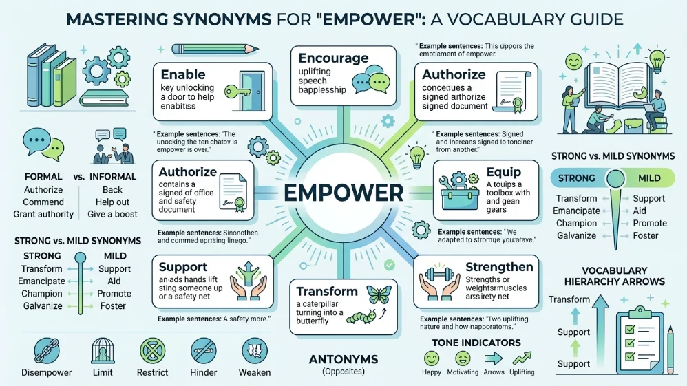 synonyms for empower