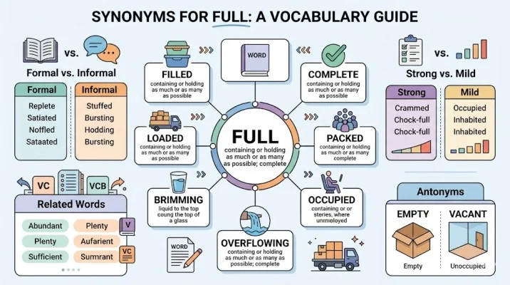 synonyms for full