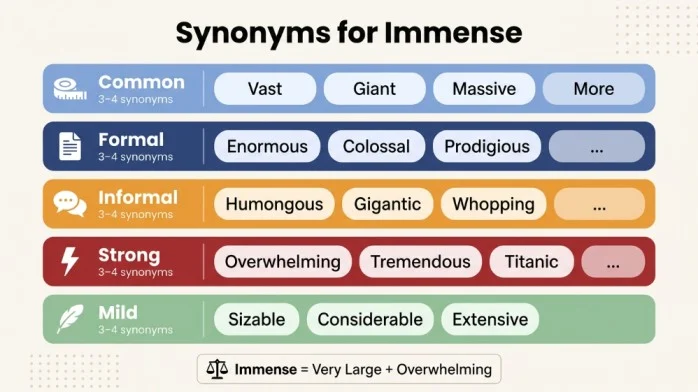 synonyms for immense