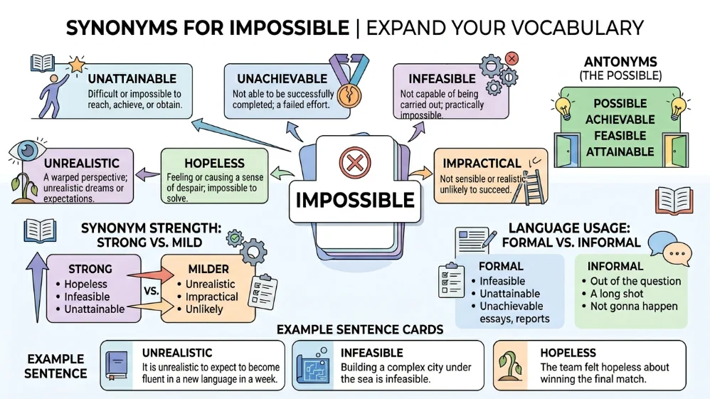 synonyms for impossible