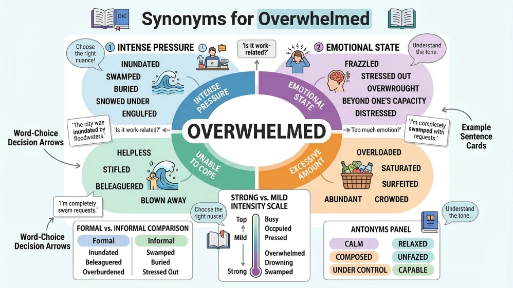 synonyms for overwhelmed