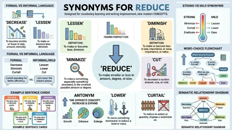 synonyms for reduce