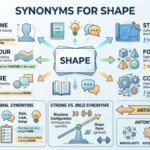 synonyms for shape