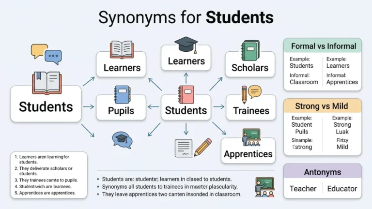 synonyms for students