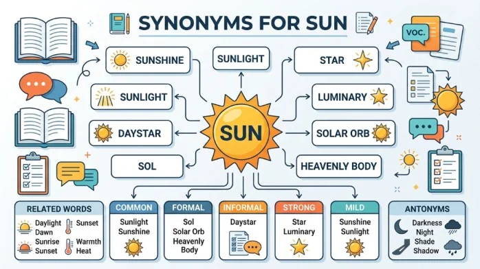 synonyms for sun