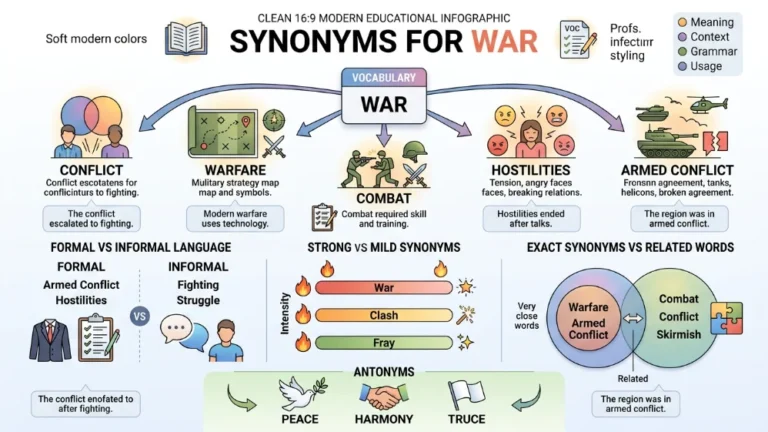 synonyms for war