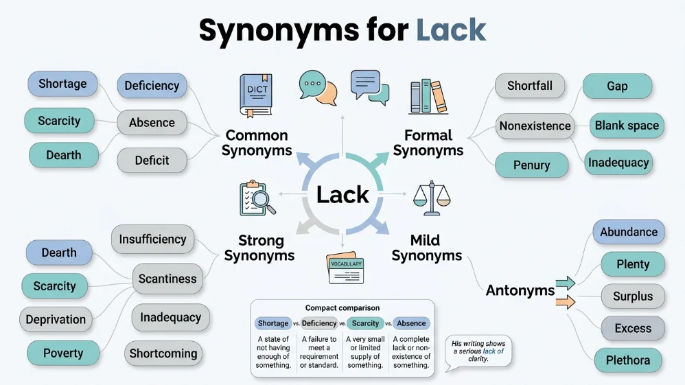 lack of synonym