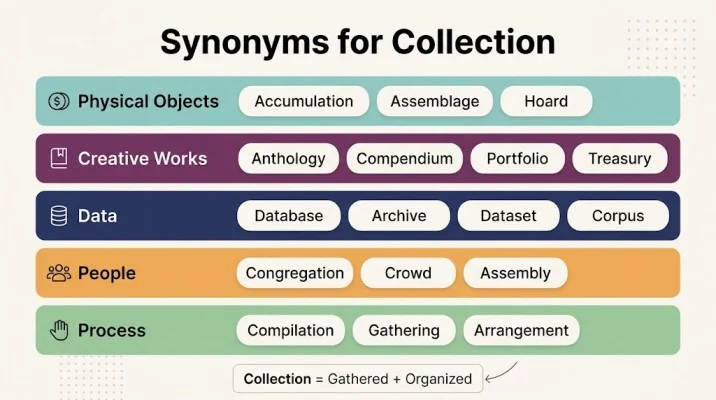 synonyms for collection