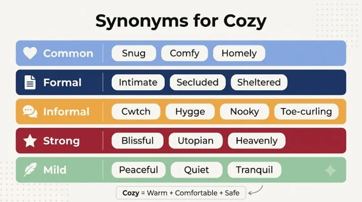 synonyms for cozy