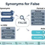 synonyms for false