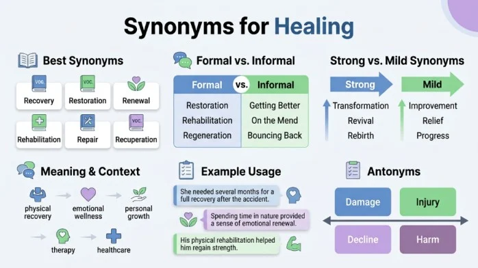 synonyms for healing