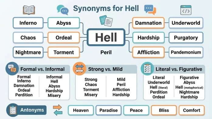 synonyms for hell