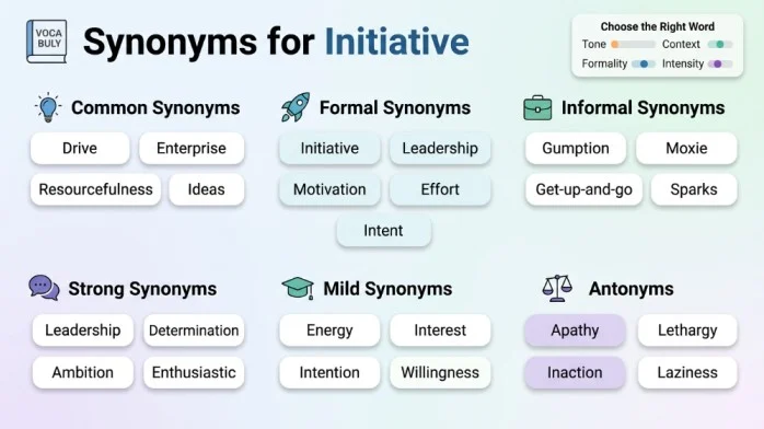 synonyms for initiative