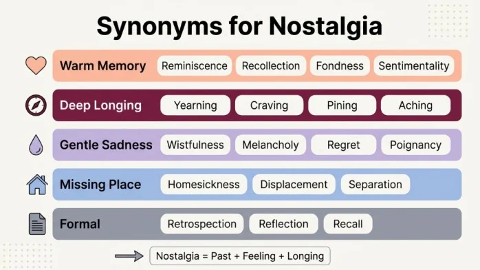 synonyms for nostalgia