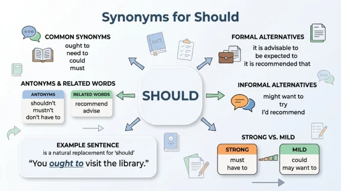 synonyms for should