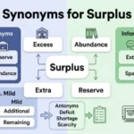 synonyms for surplus