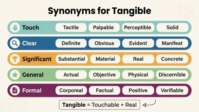 synonyms for tangible