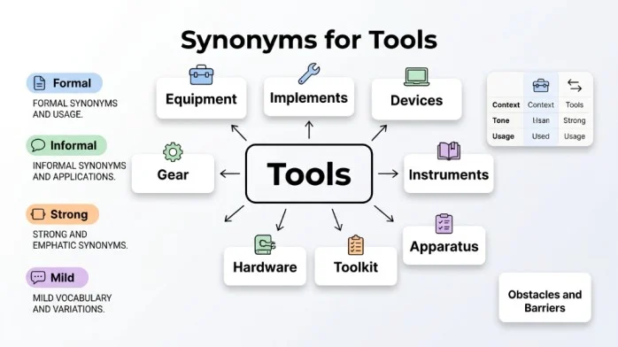 synonyms for tools