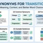synonyms for transition