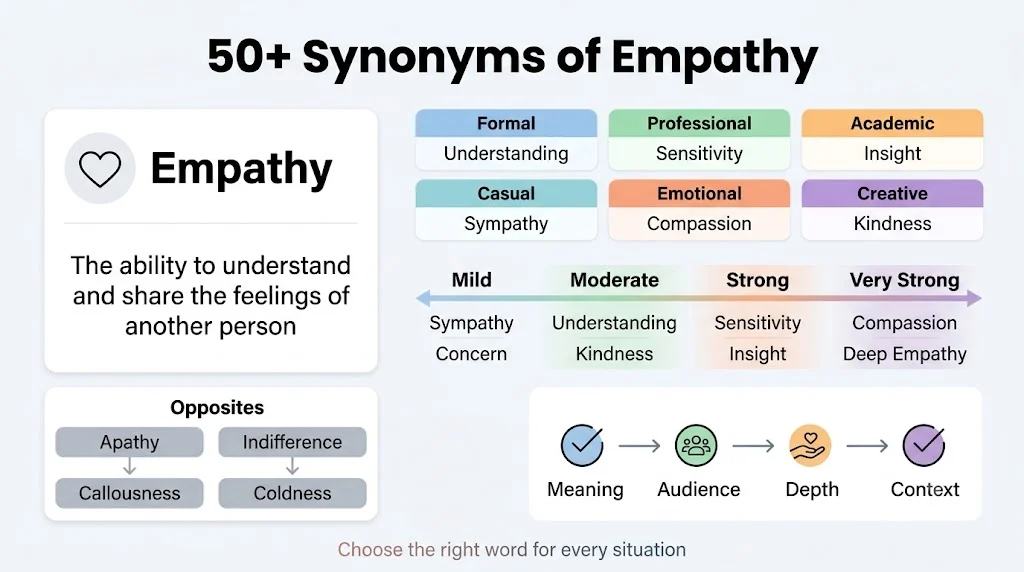 synonyms of empathy