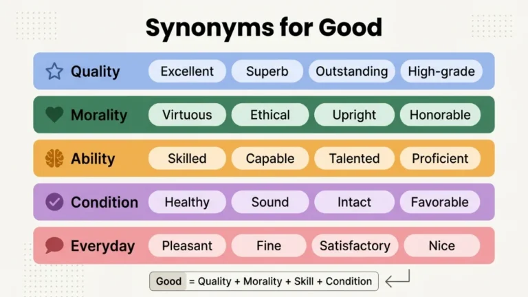 synonyms of good