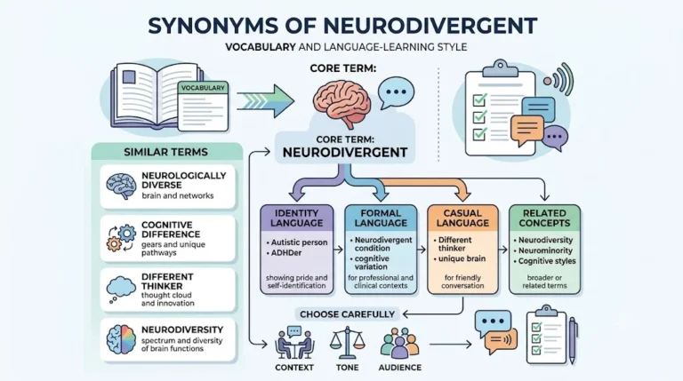 synonyms of neurodivergent