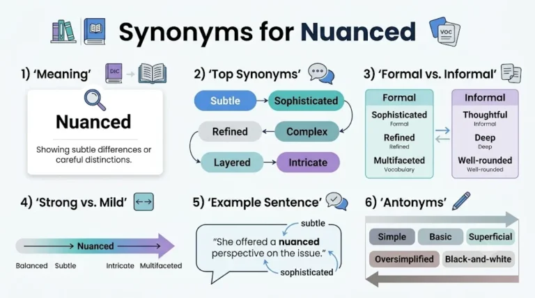 synonyms of nuanced