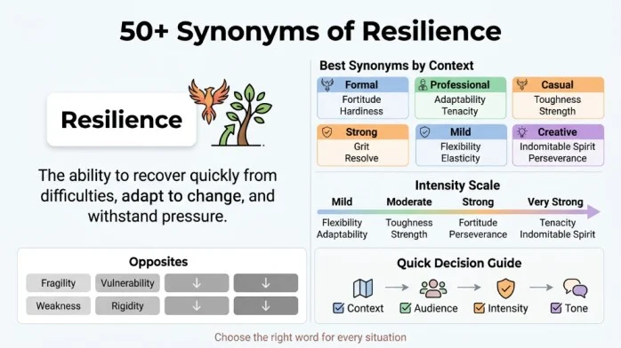 synonyms of resilience