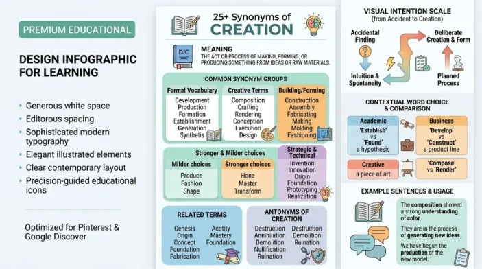 Synonyms of Creation