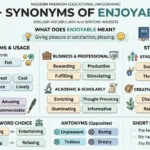 Synonyms of Enjoyable