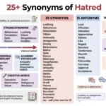 Synonyms of Hatred