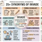 Synonyms of Invade
