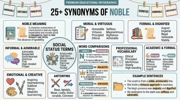 Synonyms of Noble