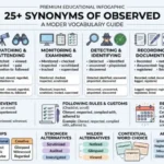 Synonyms of Observed