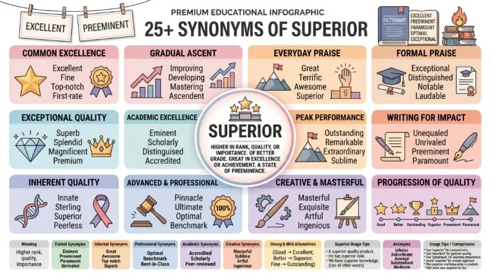 Synonyms of Superior