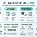 Synonyms of Term