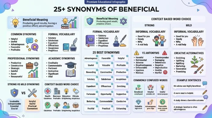 synonym of beneficial
