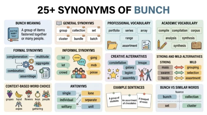 synonym of bunch