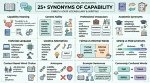synonym of capability
