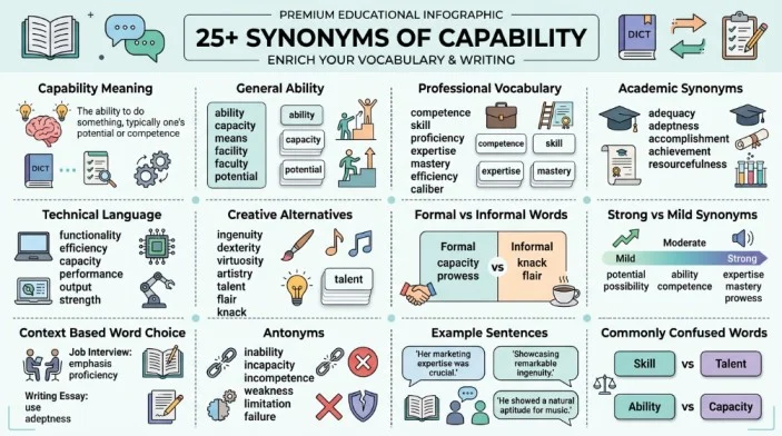 synonym of capability