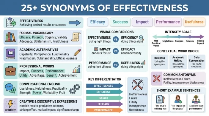 synonym of effectiveness