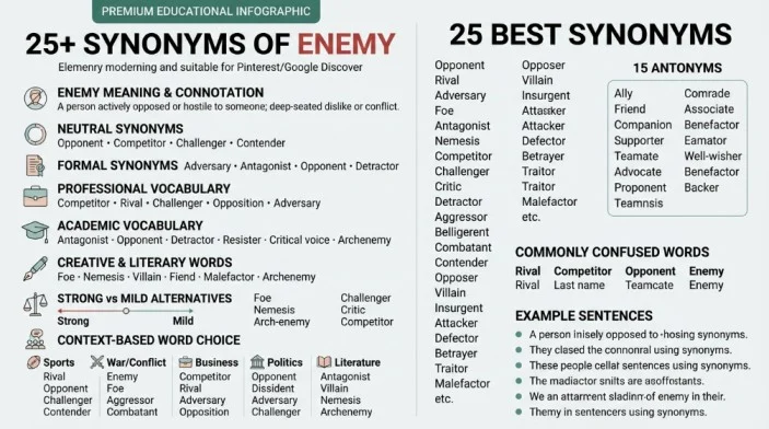 synonym of enemy