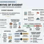 synonym of evident
