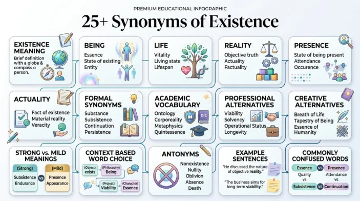 synonym of existence