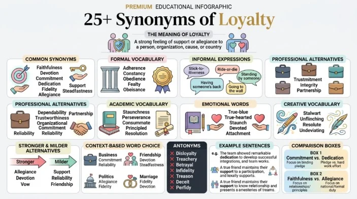 synonym of loyalty
